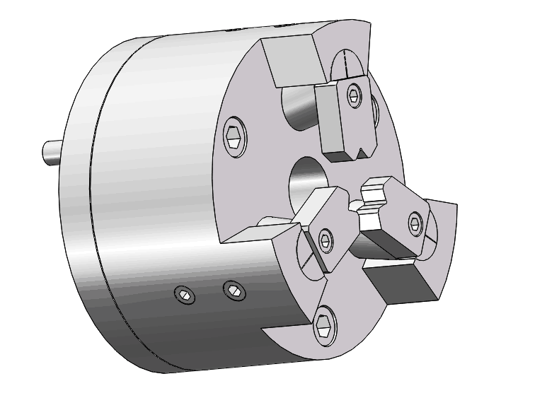  數(shù)控車(chē)床卡盤(pán)軟抓的自鏜加工